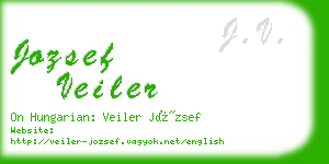 jozsef veiler business card